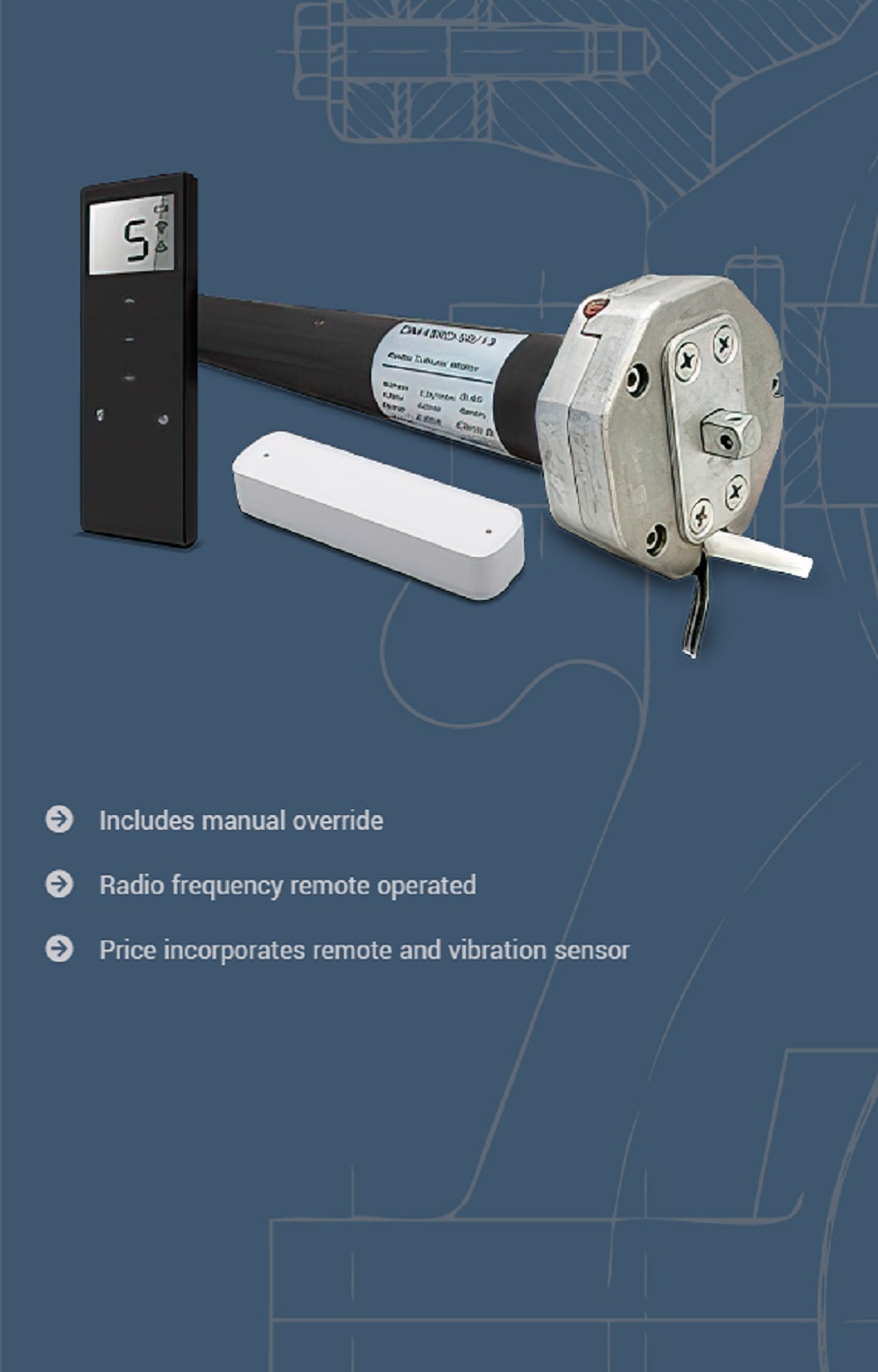 Awnings Motor Options - Houston Retractable Awnings Sales and Installation - Earth Ideas