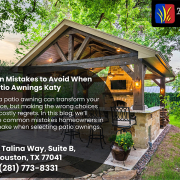 5 Common Mistakes to Avoid When Buying Patio Awnings Katy
