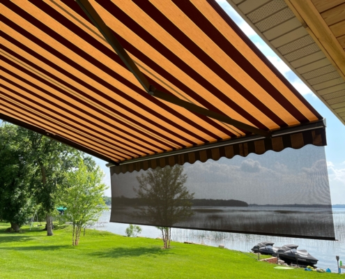 Custom Porches PW - Standard Premiers with Drop Shades (1)