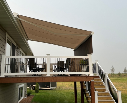 Phil Warren - Beige Solar Eclipse with Drop Shade -1