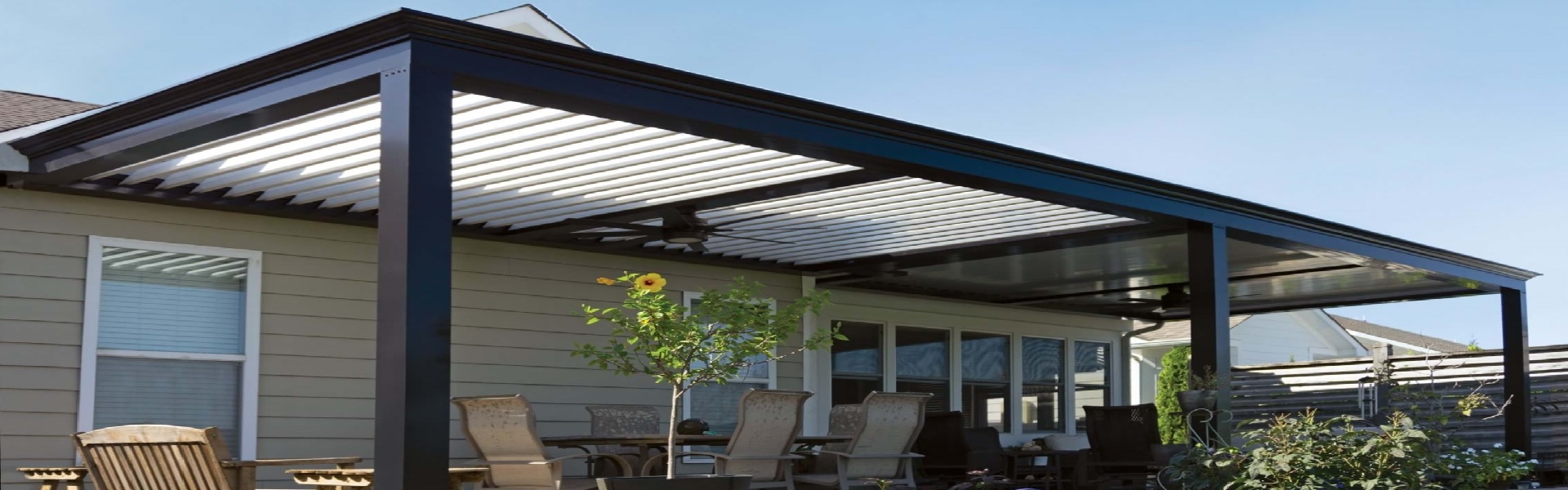 Pergolas Houston Roofing System - Pergolas On Sale - Sunscreens On Sale - Earth Ideas